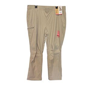 ZeroXposur Linea Stretch Pants Men's XXL‎ Gravel Elastic Waist Drawcord Pockets